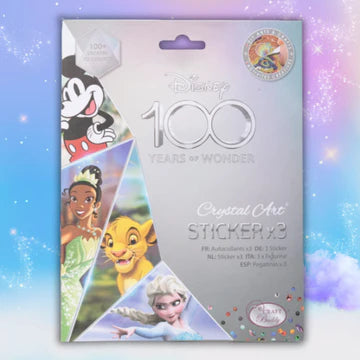 Craft Buddy Disney 100 Crystal Art Sticker Pack